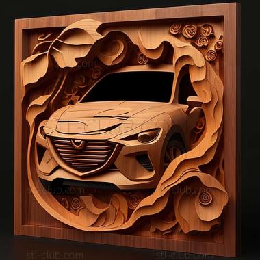 3D model Mazda CX 3 (STL)